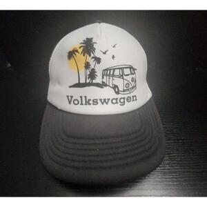 Driver Gear Volkswagen Bus Mesh Snapback Trucker Hat‎ Cap Black